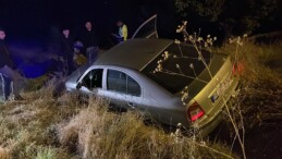 Kayseri Hacılar’da Otomobil Şarampole Devrildi: 1 Ölü