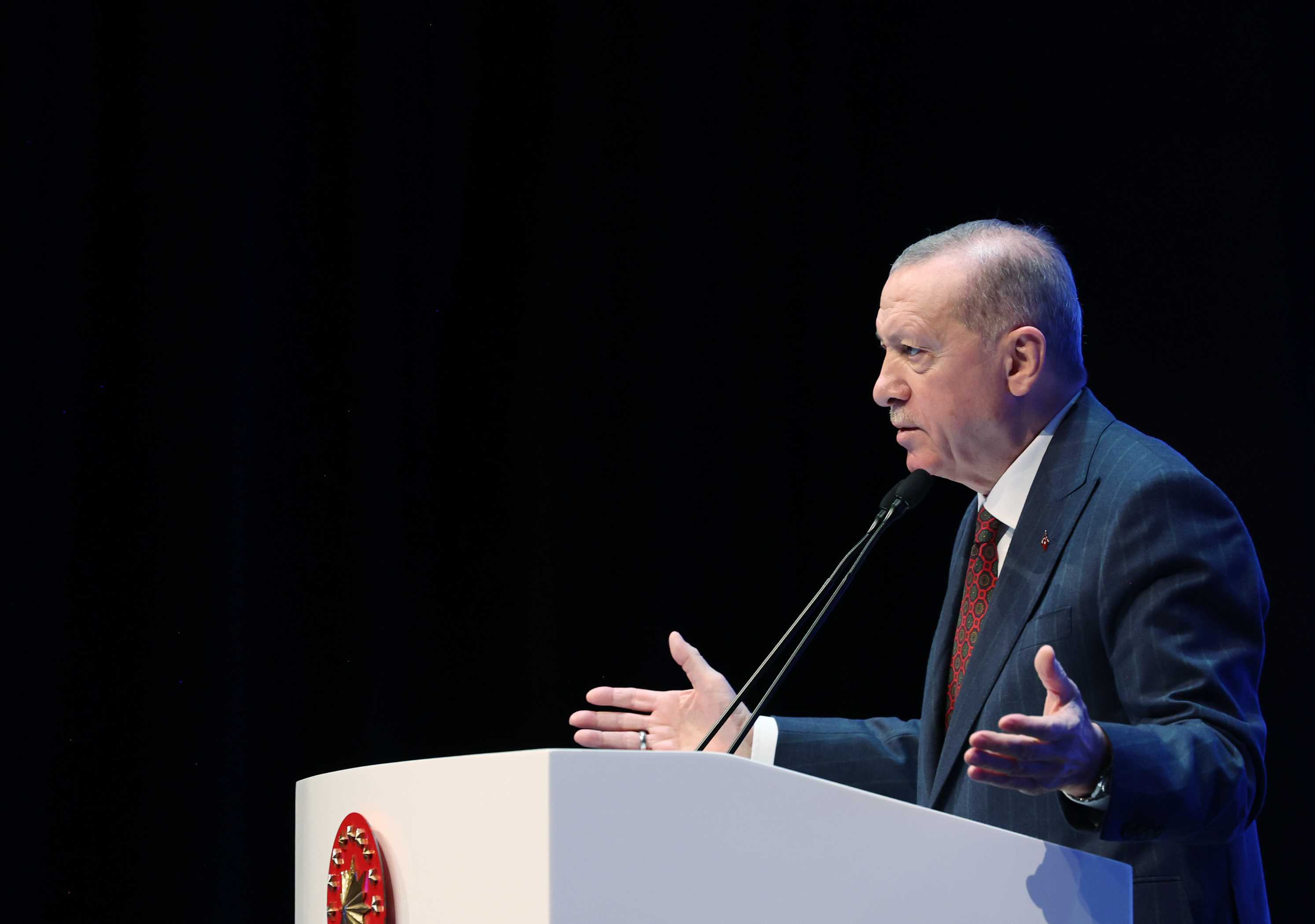Erdoğan'dan Blinken'a Sert Tepki: "İsrail İzin Vermeli" 5 AA 20231013 32393900 32393899 TURKIYEAFRIKA 4 IS VE EKONOMI FORUMU KAPANIS TORENI 1