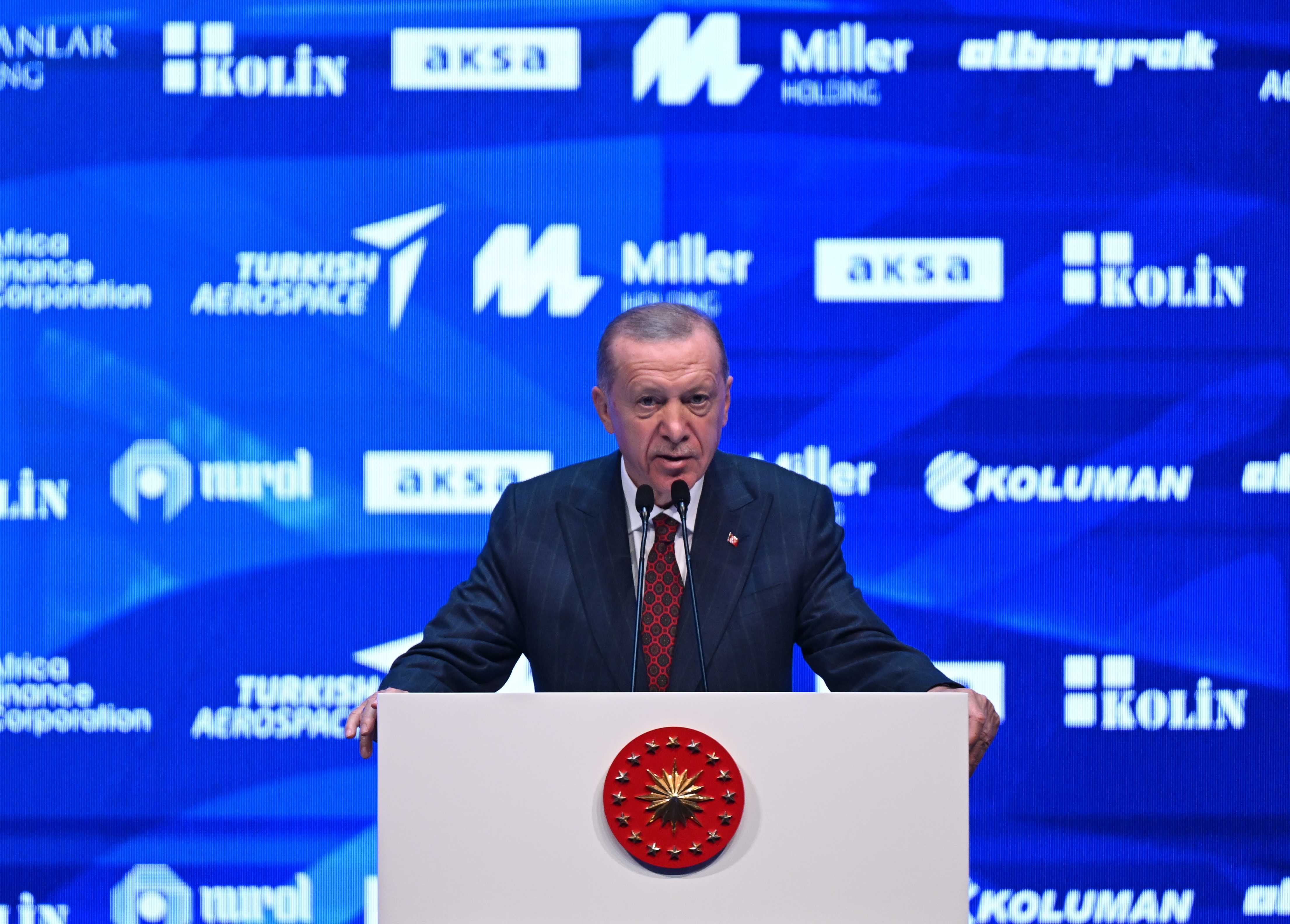 Erdoğan'dan Blinken'a Sert Tepki: "İsrail İzin Vermeli" 7 AA 20231013 32393936 32393934 TURKIYEAFRIKA 4 IS VE EKONOMI FORUMU KAPANIS TORENI 1