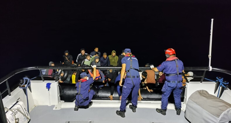 Bodrum’da Düzensiz Göçmen Operasyonu! 29’u Yakalandı, 42 Göçmen Kurtarıldı