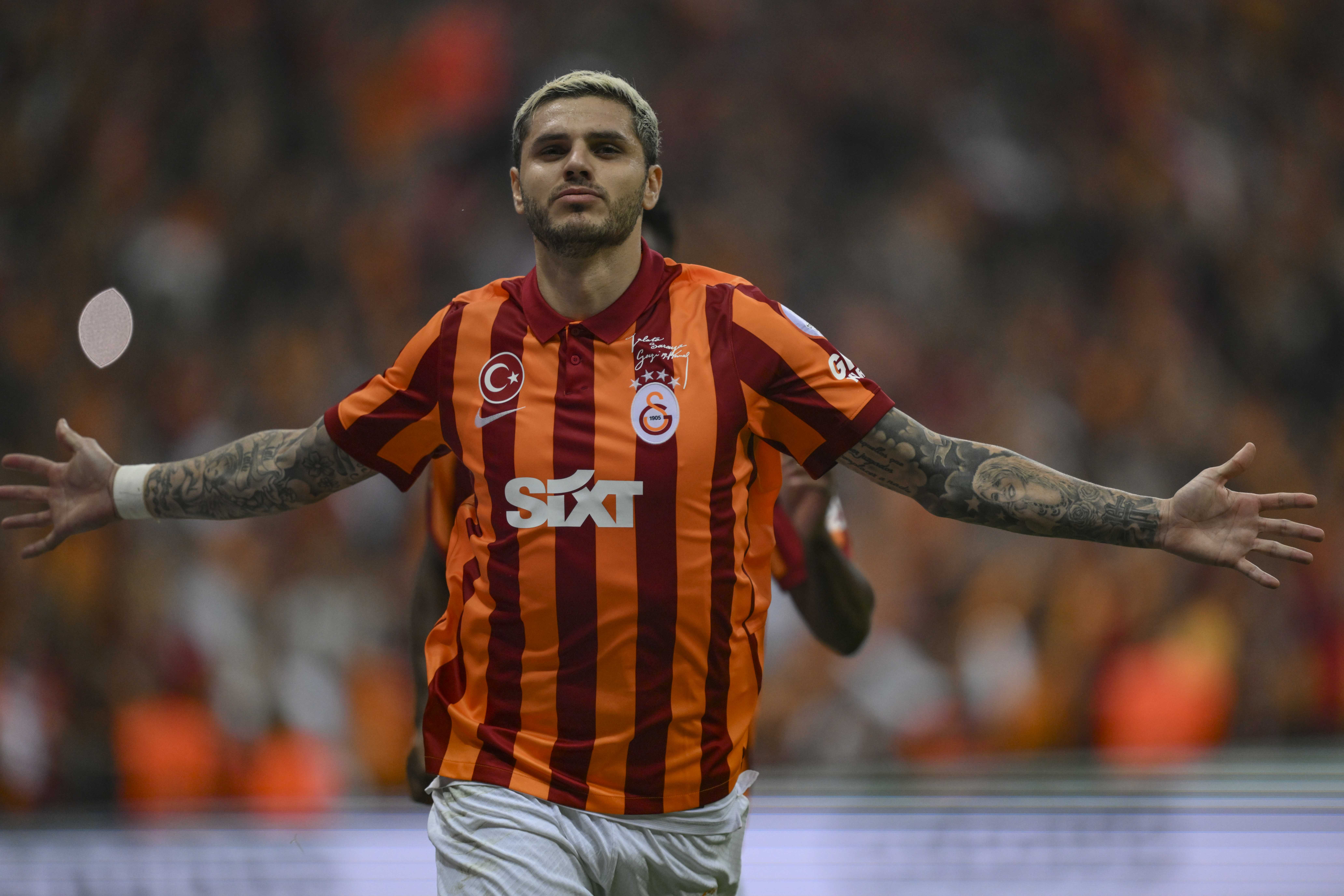 Derbinin Kralı: Icardi, Rekorları Altüst Etti! 1 AA 20231021 32477689 32477684 GALATASARAY BESIKTAS