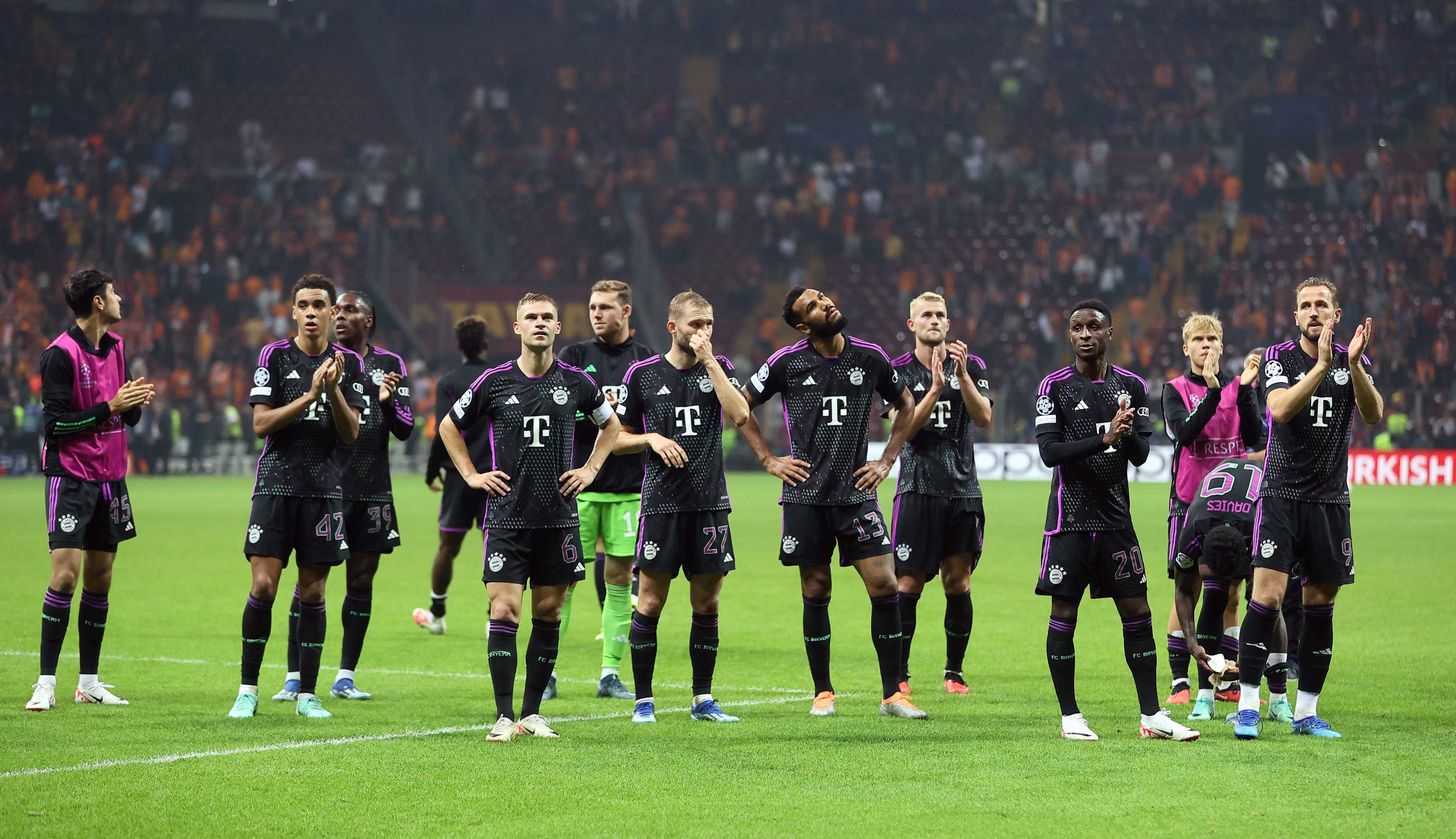 Galatasaray, UEFA Şampiyonlar Ligi'nde Bayern Münih'e Mağlup Oldu 6 AA 20231024 32508005 32508004 GALATASARAY BAYERN MUNIH