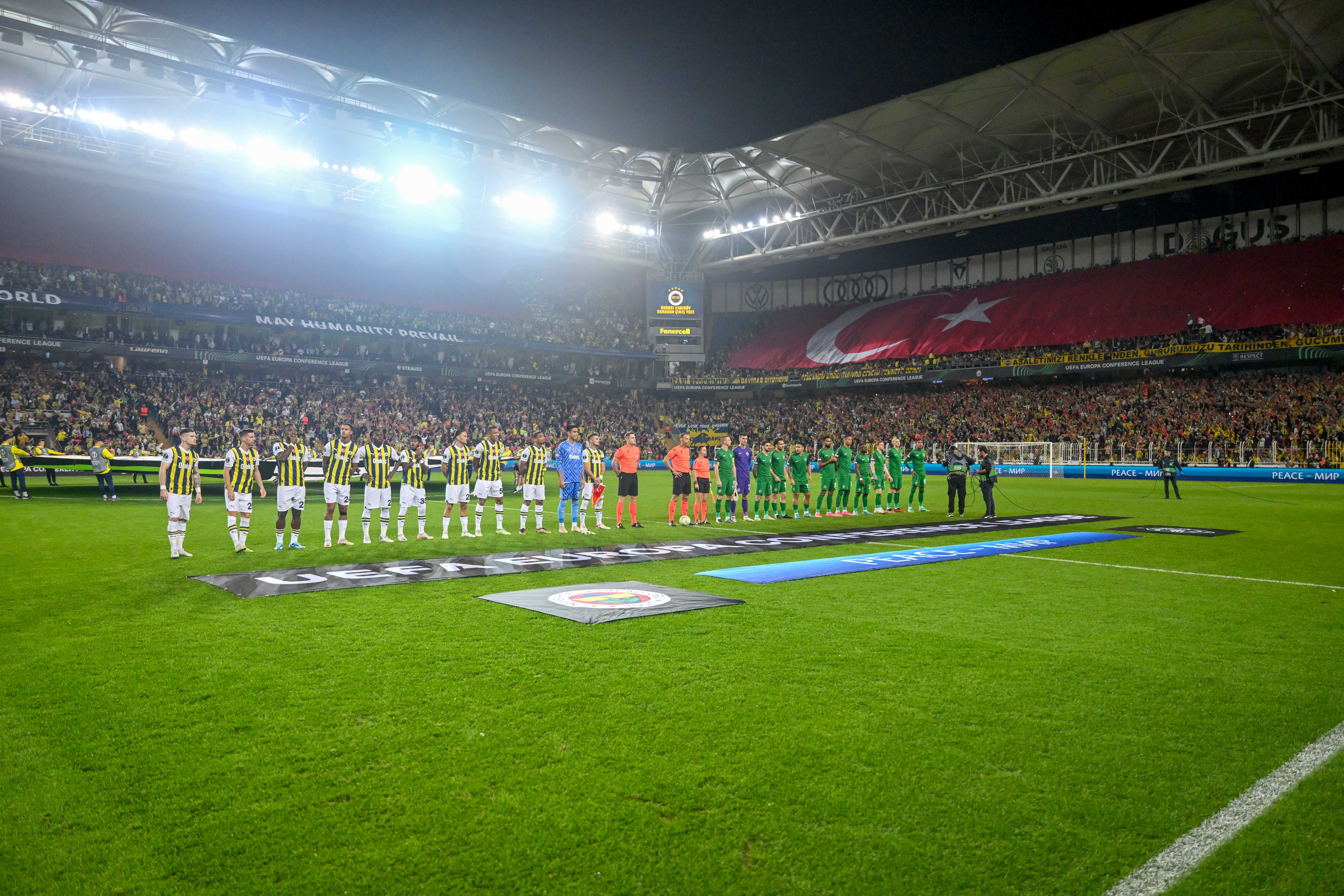 Fenerbahçe Avrupa'da Rakip Tanımıyor! 1 AA 20231026 32529309 32529305 FENERBAHCE LUDOGORETS
