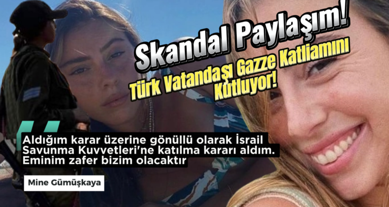 Türk Vatandaşı, İsrailli Asker Kıyafetiyle “Zafer Bizim Olacak!”