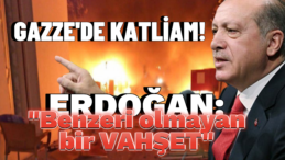 Erdoğan’dan İsrail’in Hastane Saldırısına Sert Tepki!