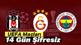 Futbolseverlere Müjde: Avrupa Maçları Ücretsiz Yayınlanacak!
