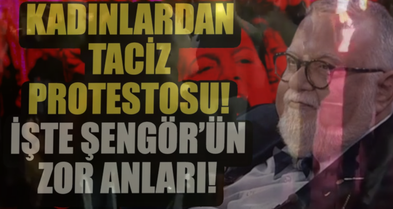 İzmir’de Prof. Dr. Celal Şengör’e Kadınlar Tarafından Protesto!