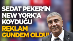 Times Meydanı’nda Sedat Peker Sürprizi: 100. Yıl Mesajı Yayınladı!