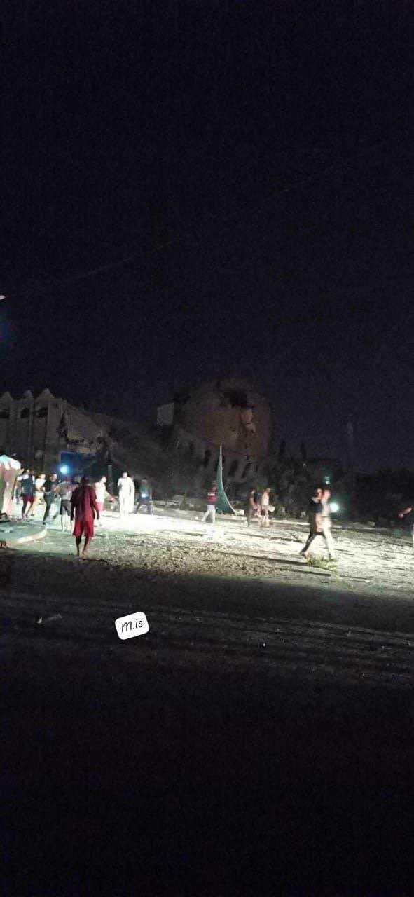 İsrail Savaş Uçaklarından Camiye Bombalı Saldırı! 1 F73J73gXwAAgSR3