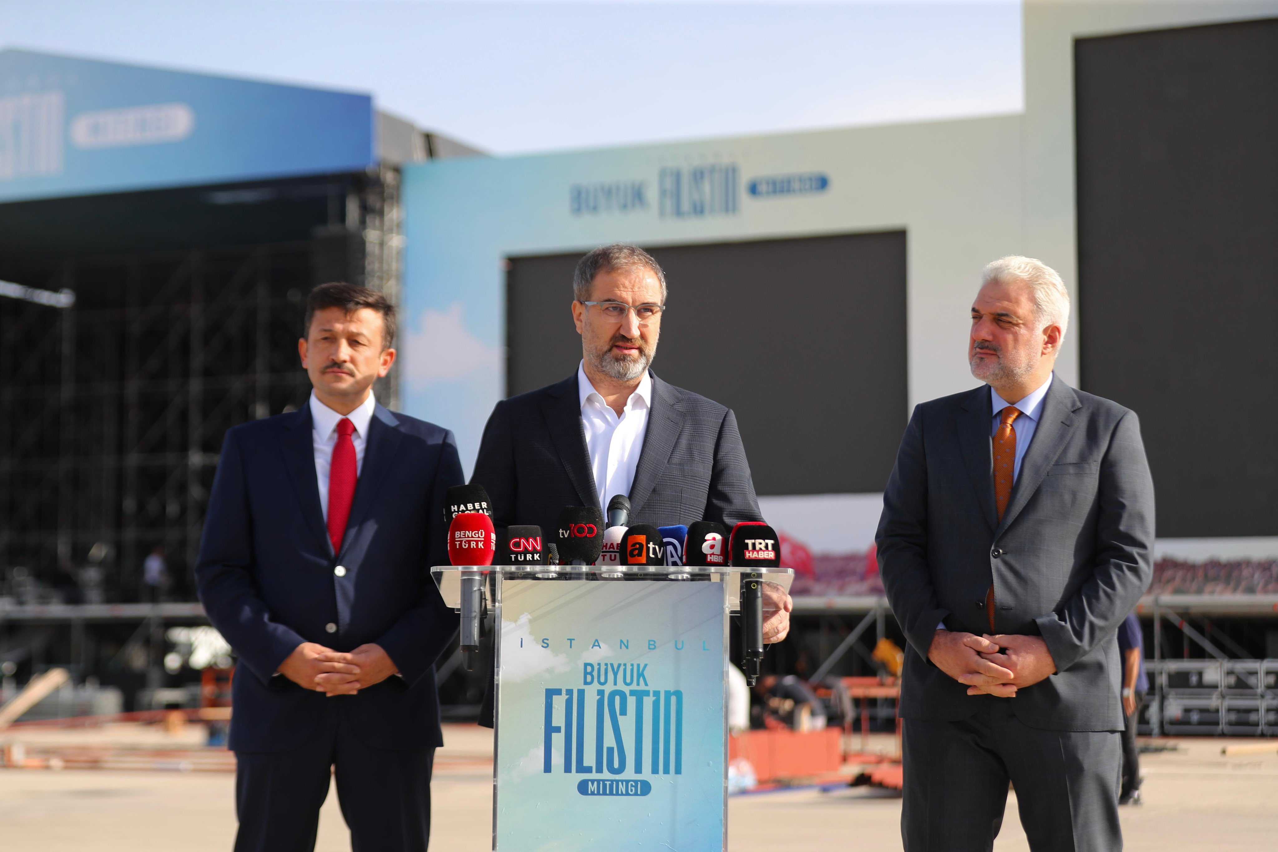 Atatürk Havalimanı, "Büyük Filistin Mitingi"ne Hazır! 4 F9by zEX0AAan0X