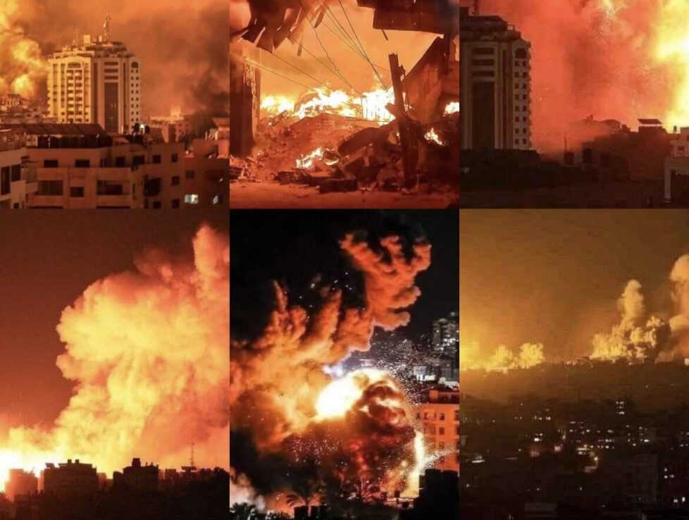 Gazze'de Katliam: İsrail Ordu Saldırılarıyla Gazze'nin İletişimi Kesildi! 1 F9eHHvqWoAErDv1 e1698438879435