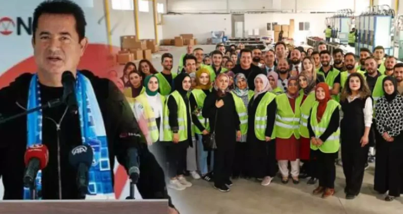 Acun Ilıcalı, Erzurum’da 500 Kişi İstihdam Edilecek Terlik Fabrikasını Açtı