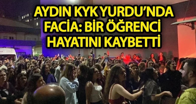 Aydın KYK Güzelhisar Kız Öğrenci Yurdu’nda Asansör Faciası