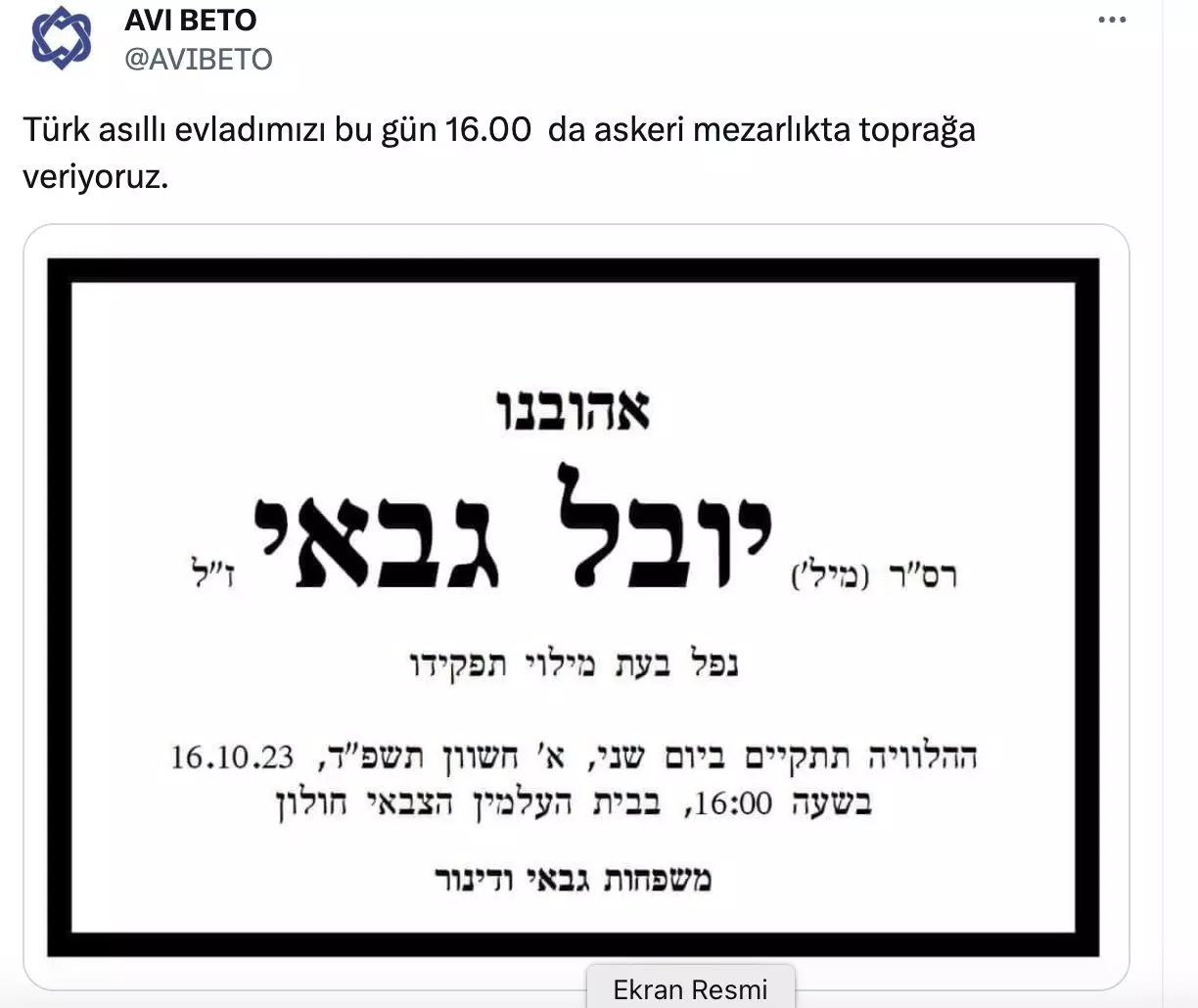 İsrail'den Hamas 'Türk Vatandaşı' Propagandası Gerçek Mi? 4 bWW6s 1697553921 1577