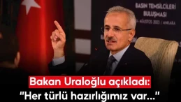 Bakanı Uraloğlu, İsrail ve Filistin’deki Tahliye Hazırlıklarını Açıkladı
