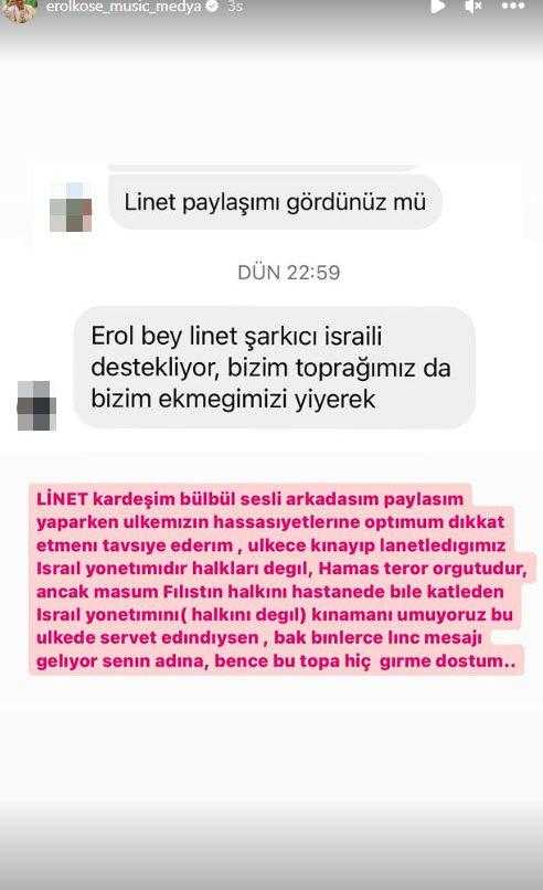 gazzedeki katliama ses cikarmayan israil asilli turk sarkici linetten skandal paylasim 3 ODvSpSlu