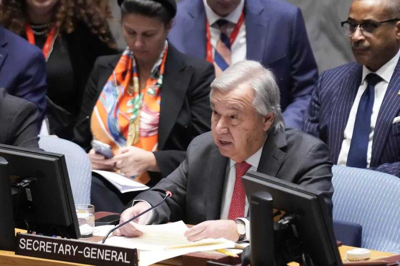 AB, BM Genel Sekreteri Guterres'e Destek Verdi 1 guterresin sozleri israili sarsmisti ab destegini ilan etti 1 vEt91DfA