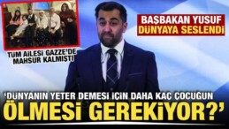 İskoçya Başbakanı Yusuf: “Daha Kaç Çocuğun Ölmesi Gerekiyor?”