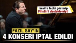 İsrail’e Tepki Gösteren Fazıl Say’ın 4 Konseri İptal Edildi