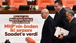 Devlet Bahçeli, Meclis’te Yaşanan Sıra Krizi Sonlandırdı!