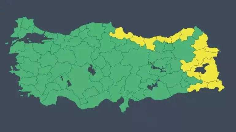 Meteoroloji'den 14 İl için "Kuvvetli" Uyarı! O İllerimiz için "Sarı Kod" Geldi 2 meteorolojiden 14 il icin kuvvetli uyari o illerimiz icin sari kod geldi 2 3WWN8M7q