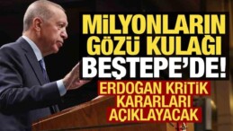 Milyonların Gözü Bu Toplantıda! Erdoğan Kritik Kararları Açıklayacak…