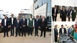 Suudi Arabistan’dan Türkiye’ye Tam Donanımlı 20 Ambulans