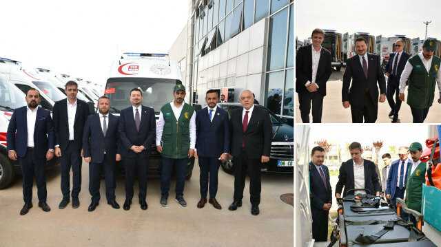Suudi Arabistan’dan Türkiye’ye Tam Donanımlı 20 Ambulans