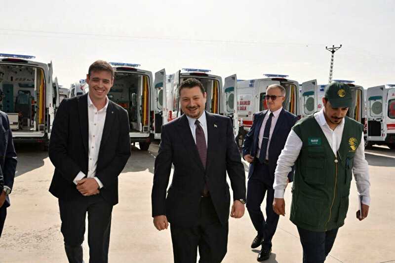 Suudi Arabistan'dan Türkiye'ye Tam Donanımlı 20 Ambulans 3 suudi arabistandan turkiye ile ikili iliskileri gelistirecek yeni adim 20 tam donanimli ambulans teslim pKdSkyCE