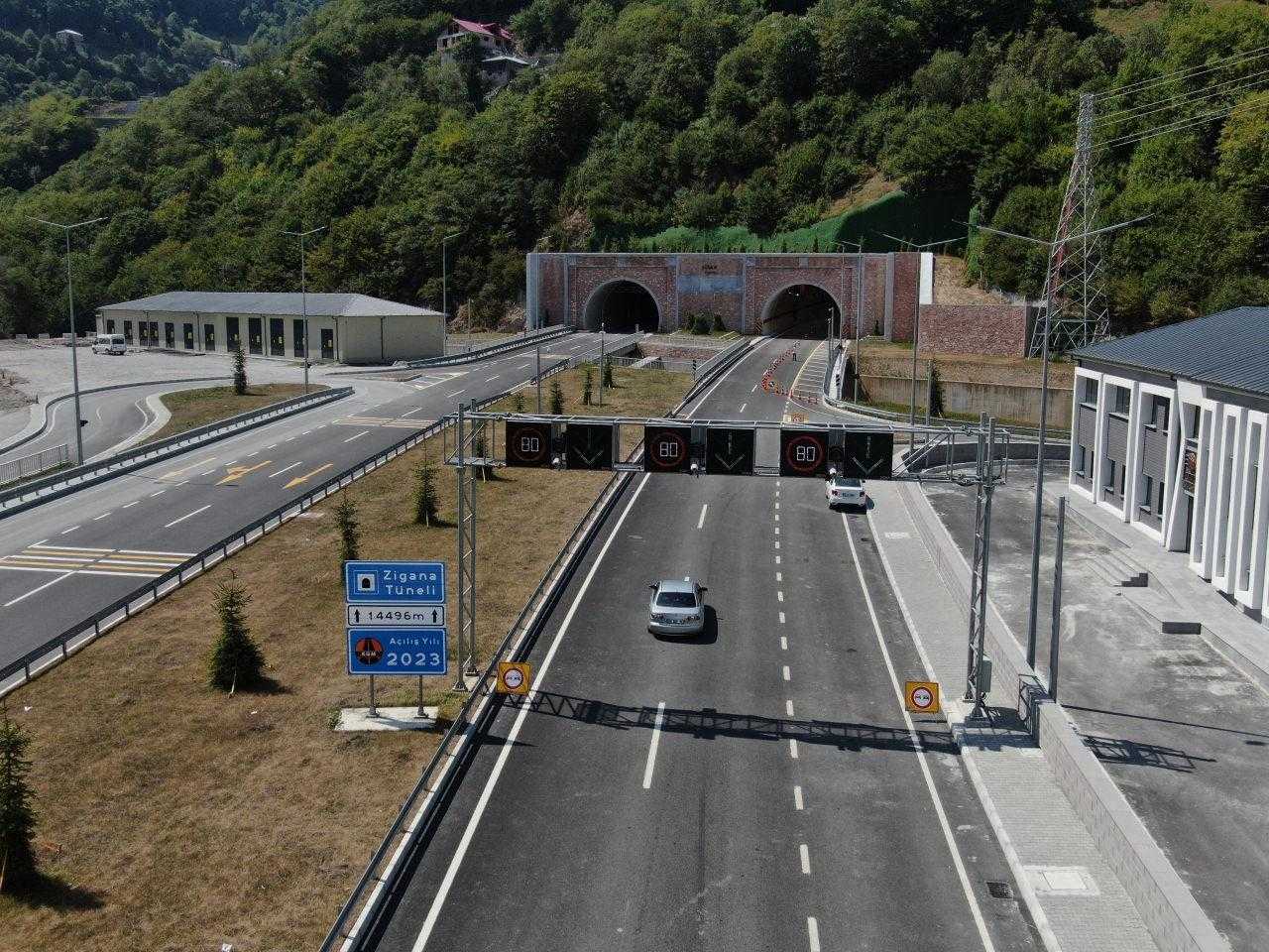 Türkiye'nin Yeni Megası: Yeni Zigana Tüneli 1 yeni zigana tunelini acildigi gunden bu yana 1 milyonun uzerinde arac kullandi 1 sj4qr1GE