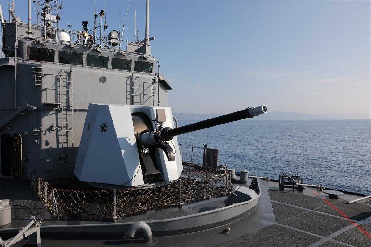 MKE AŞ'den Milli Deniz Topu İlk Teslimatı 1 yurt disindan temin ediliyordu yerli ve milli deniz topunun ilk teslimati yapildi 1