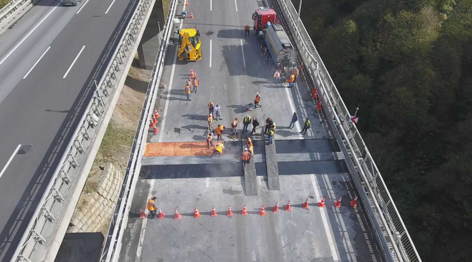 AA 20231106 32694856 32694854 YENILENEN BOLU DAGI TUNELI YARIN TRAFIGE ACILIYOR