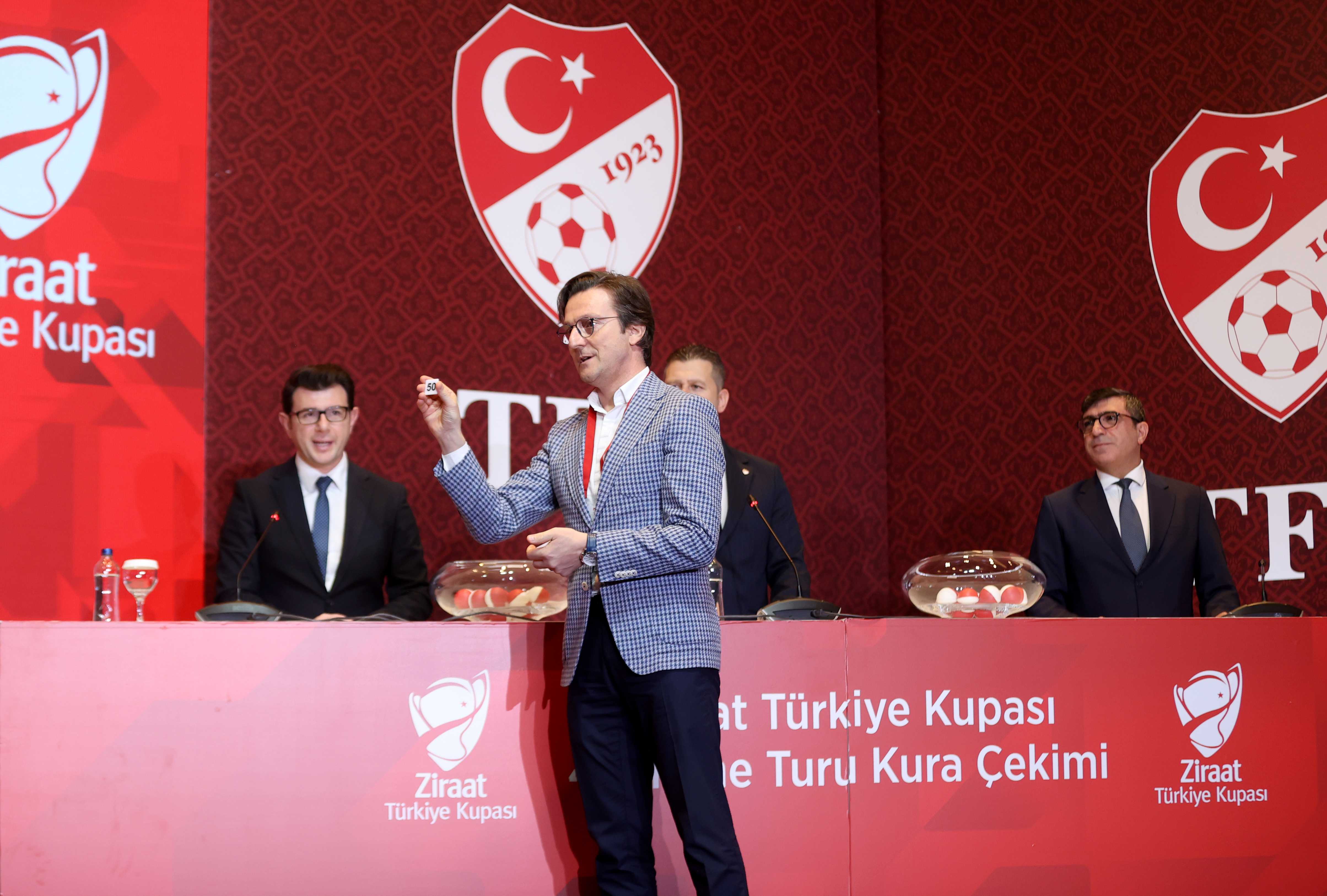 AA 20231107 32715794 32715791 ZIRAAT TURKIYE KUPASINDA 4 ELEME TURU KURA CEKIMI