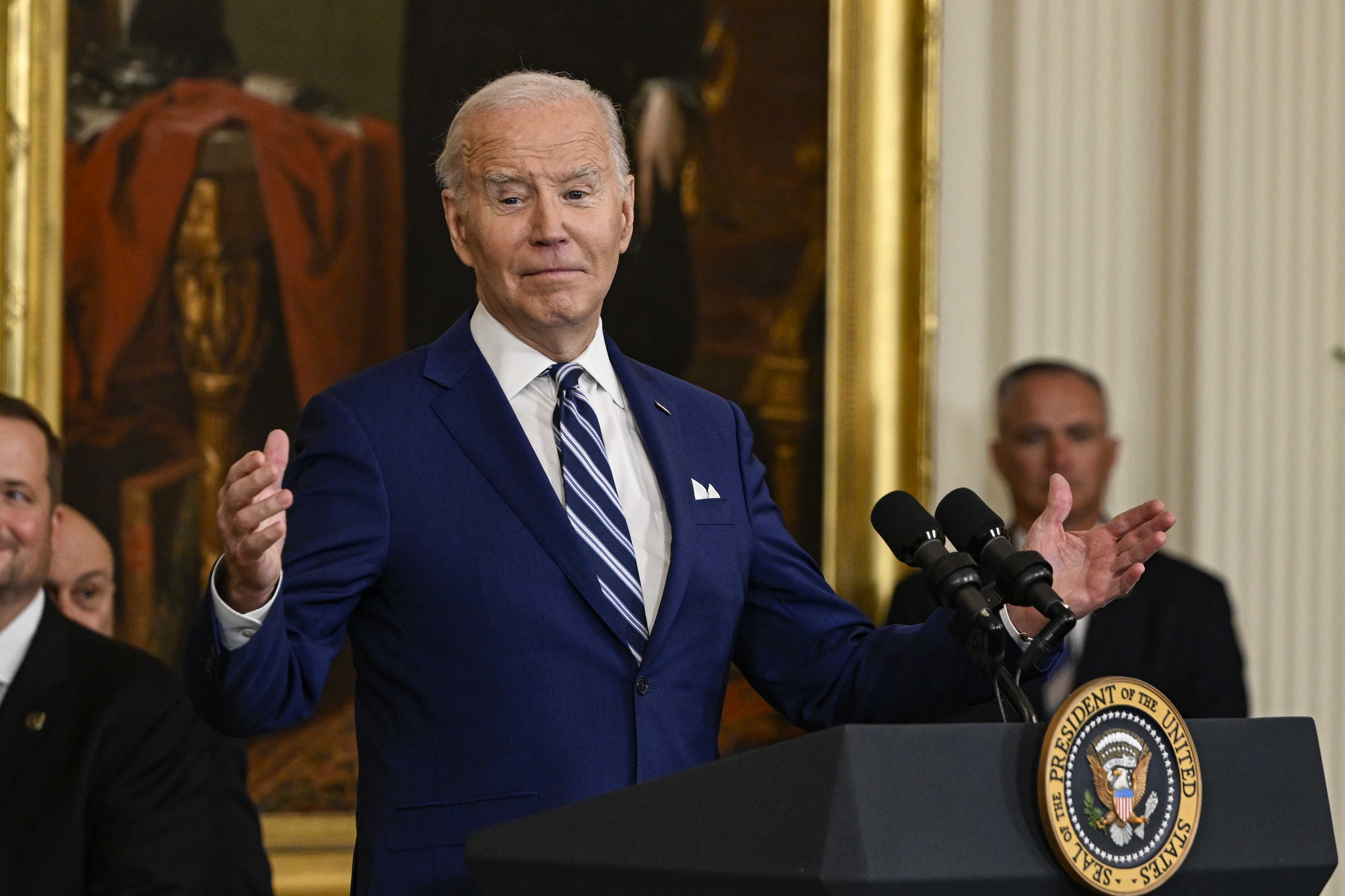 ABD Başkanı Biden, Esir Takası Anlaşmasının Yakın Olduğunu Açıkladı 2 AA 20231113 32858271 32858267 AMERIKA BIRLESIK DEVLETLERI BASKANI JOE BIDEN