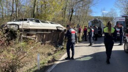 Bartın’da Minibüs Kazası: 3’ü Ağır 11 Yaralı