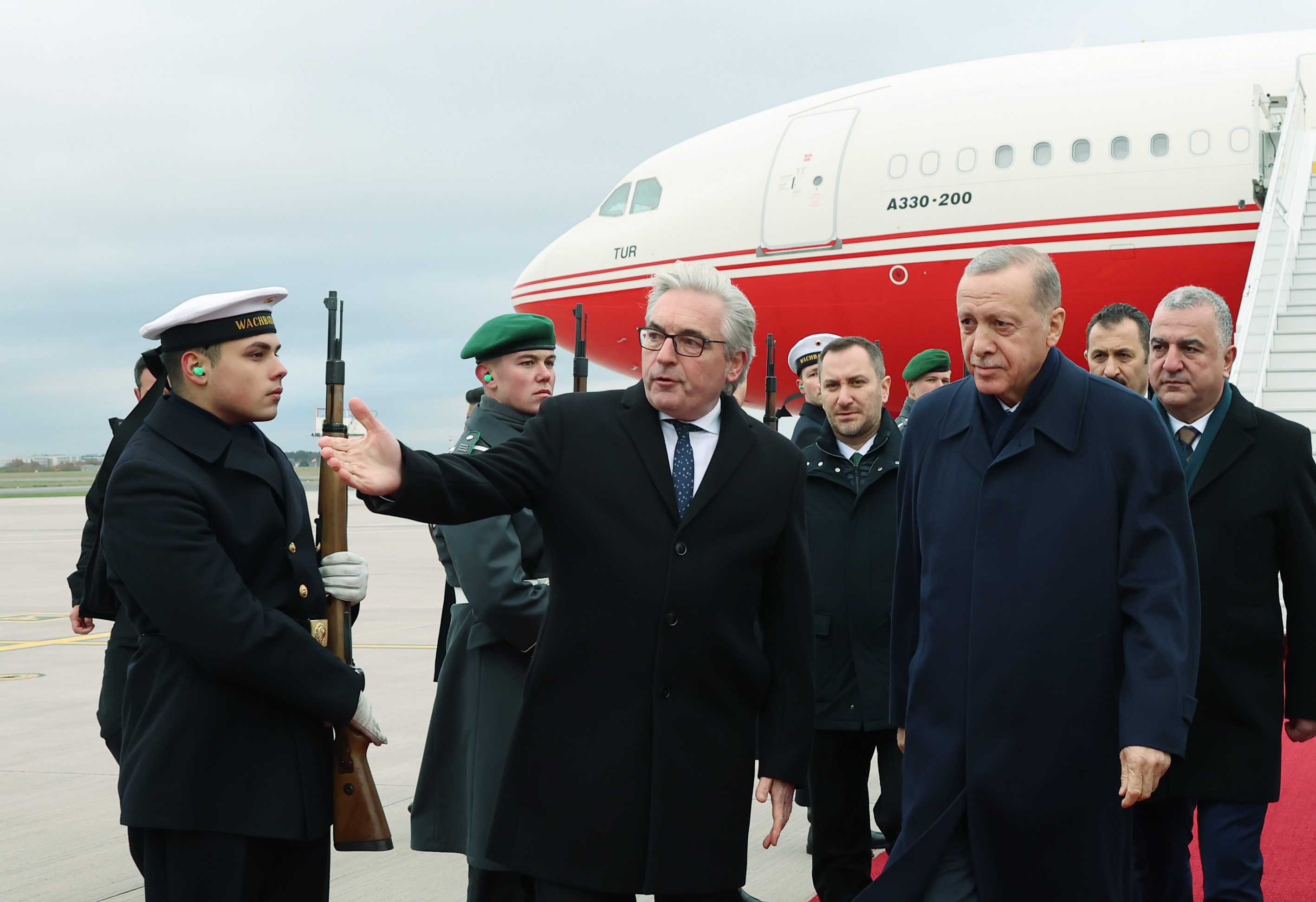 AA 20231117 32940236 32940235 CUMHURBASKANI ERDOGAN ALMANYAYA VARDI