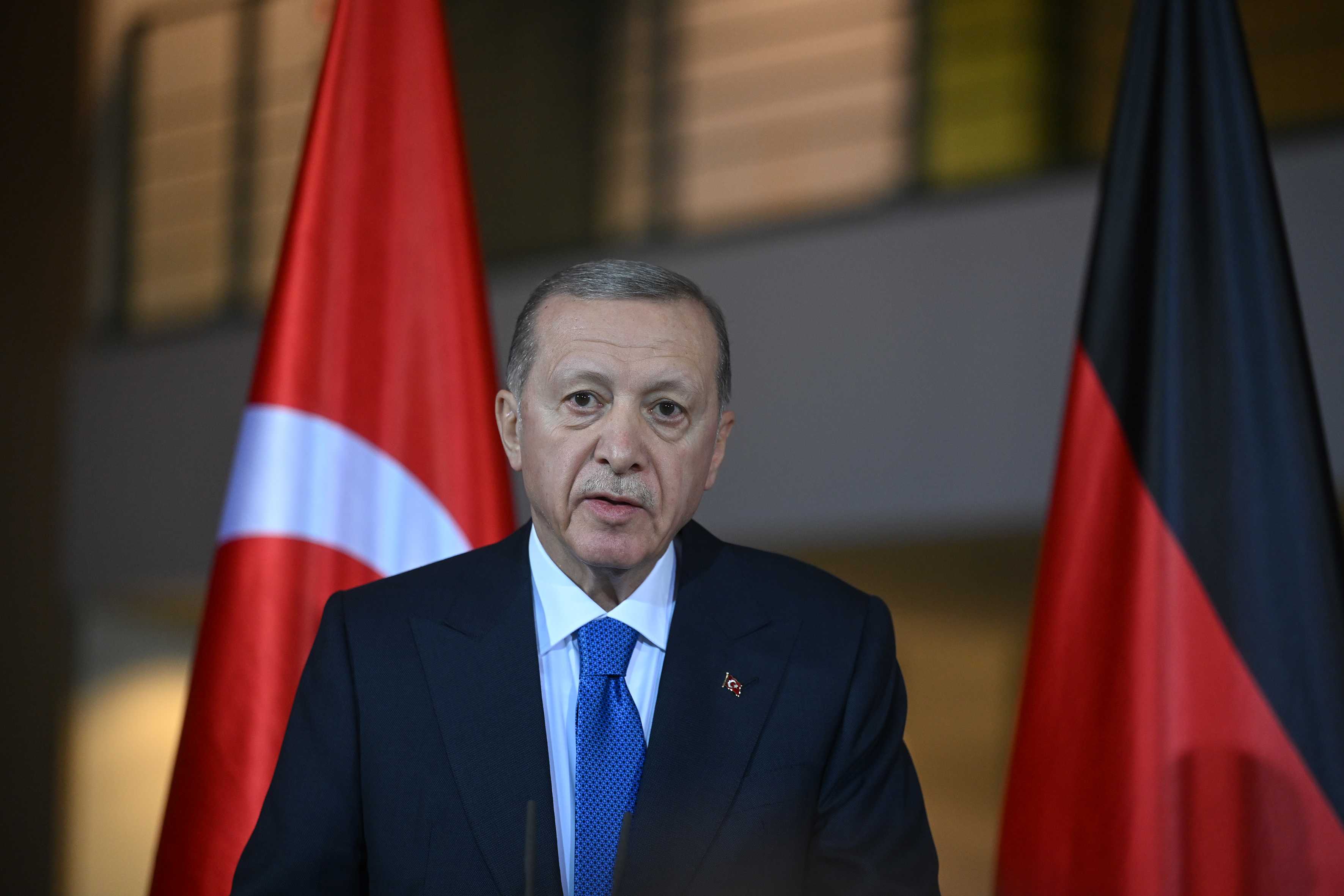 Cumhurbaşkanı Erdoğan'dan Eurofighter Savaş Uçağı Konusunda Rest! 1 AA 20231117 32945045 32945033 CUMHURBASKANI ERDOGAN ALMANYADA