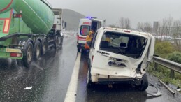 Anadolu Otoyolu’nda Trafik Kazası: Bir Aileden 5 Kişi Yaralandı