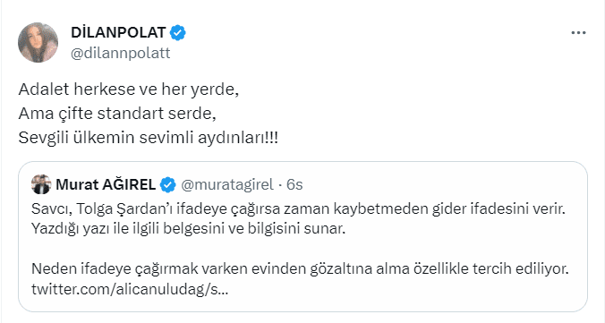 Dilan Polat'ın Gözaltındayken Sosyal Medya Paylaşımı Kamuoyunu Ayağa Kaldırdı! 2 Ekran goruntusu 2023 11 01 223559