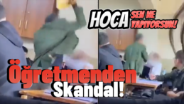 Beylikdüzü’nde Öğretmenden Şiddet Skandalı Kameralara Yakalandı!