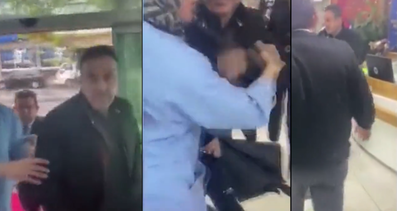 Kandilli Koleji Sahibi, Öğretmene Şemsiyeli ile Saldırdı!