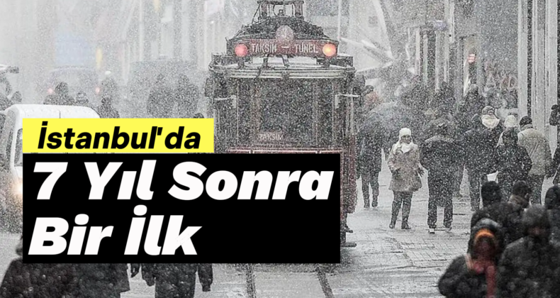İstanbul’da Kasım Karı: 7 Yıl Sonra Beyaz Sürpriz!
