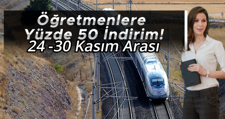 Öğretmenlere Yüzde 50 İndirim Müjdesi!
