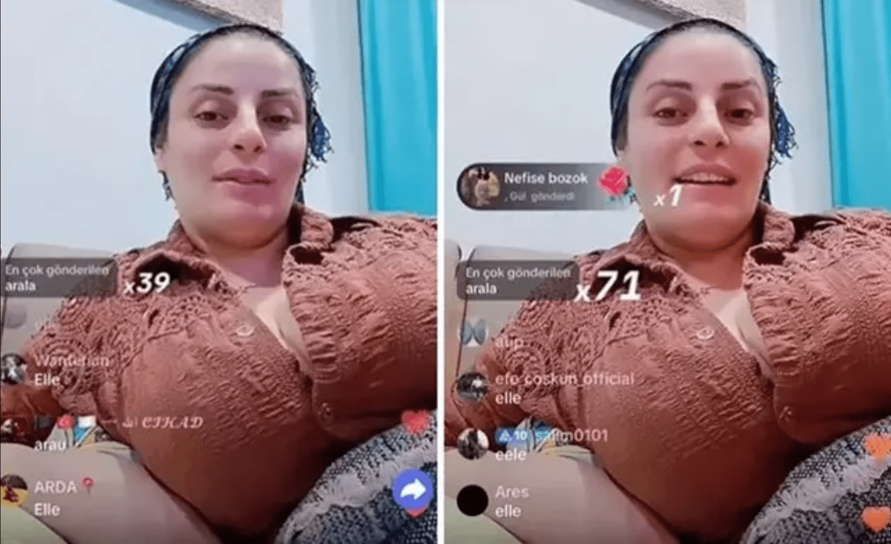 TikTok'ta 'Laz Kızı' Göğüslerini Açınca Olay Oldu! 1 Ekran goruntusu 2023 11 22 204342