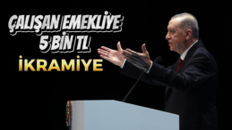 Erdoğan’dan Emeklilere 5 Bin TL İkramiye Müjdesi