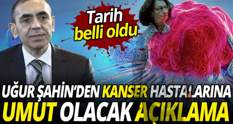 Uğur Şahin Kanser Aşısı İçin Tarih Verdi
