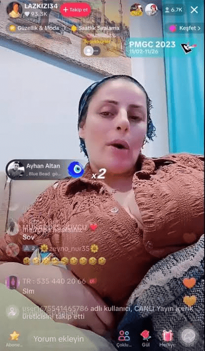 TikTok'ta 'Laz Kızı' Göğüslerini Açınca Olay Oldu! 6 F hm0TtWsAA7rZi e1700675941812