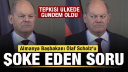 Almanya Başbakanı Olaf Scholz’un Soruya Verdiği Tepki Gündem Oldu!