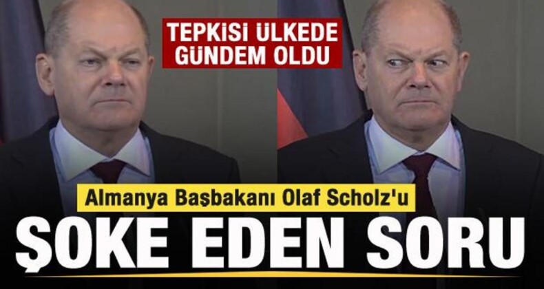 Almanya Başbakanı Olaf Scholz’un Soruya Verdiği Tepki Gündem Oldu!