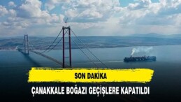 Çanakkale Boğazı’nda Fırtına Alarmı: Gemi Trafiği Durdu